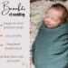 Muslin Swaddle Blankets Set of 3 - Forest Rust | Gender Neutral Baby Receiving Blankets - Buy Online on GoSupps.com