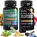 Boysea.Shilajit and Sea Moss Bundle- 90 Count - Sea Moss, Black Seed Oil, Ashwagandha, Ginger & Shilajit, Rhodiola Rosea, All in 1 Supplements (1 Pc) 90 Count (Pack of 2)