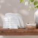 Amazon Aware 100% Organic Cotton Plush Bath Towels - Light Gray Washcloth 6-Pack - Buy Online on GoSupps.com