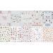 10 Sheets Christmas Nail Art Stickers Decals Self-Adhesive Xmas Reindeer Snowman Nail Supplies Nail Art Design Decoration Accessories - Buy Online on GoSupps.com