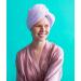 DAILY CONCEPTS Your Hair Towel Wrap - Premium Purple Hair Drying Towel for Fast Gentle Drying | Ship Worldwide - Buy Online on GoSupps.com