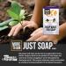 Organic Holy Basil Tulsi Soap Bar - 6 oz, USA Made (Detoxifying Adaptogen) | Ayurvedic Vegan Artisanal Soap with Lavender for Glowing Skin - Buy Online on GoSupps.com