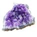 CrystalTears Amethyst Crystal Geode Cluster Raw Amethyst Rock Quartz Healing Crystals Druzy Geode Mineral Specimen Gemstone for Meditation Reiki Healing Home Decor 0.18-0.33 lb 80-150g