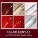 Yueshop 6 PCS Gel Nail Polish Kit - Red Burgundy Nail Polish Red Glitter Silver Sparkle Gel Nail Polish Soak Off UV Gel Nail Lamp Varnish Manicure Kit For Valentines Beauty Gift (6PCS 8ml) - Buy Online on GoSupps.com