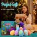 Poleview Dino Egg Bath Bombs for Kids - 8 Pack with Surprise Inside | Natural & Safe Fizzy Bath Bombs with Essential Oils | Perfect Gift Set for Boys and Girls - Buy Online on GoSupps.com