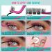 AMZGIRL Lash Extension Kit - Individual Eyelash Clusters Wispy Lash Bond & Seal Remover & Applicator Home Use (Feather5 D-Mix 8-16mm - Buy Online on GoSupps.com
