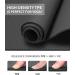 CAMBIVO Extra Thick Yoga Mat 72x24x0.24 inch - Professional TPE Workout Mat for Yoga, Pilates, Floor Exercises - Black with Carrying Strap | Men Women Kids - Buy Online on GoSupps.com