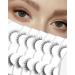 Lashes eyelashes false eyelashes cat eye lashes wispy lashes mink lashes natural lashes fake lashes fake eyelashes eye lashes 7 pairs Frihappy lashes #Danica