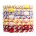 Gygyl hair tie in different colors for women and girls elastic hair bands ponytail holder for thick hair no damage no wrinkles hair tie (style 6) Different colors style 6
