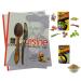 G n rique Rabelais recipe book with 1 can of Rabelais spices 50 g and 1 can of ground pepper 50 g