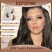 Buy Eefofnn Fluffy Lash Clusters - Natural 60D/80D/100D Volume Eyelash Extensions & D Curl Lashes for Beginners - Perfect Upper & Lower Lashes International Shipping - Buy Online on GoSupps.com
