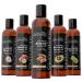 Skinsations - Carrier Oil Variety Pack | Body Hair & Massage Oils - Sweet Almond Grapeseed Hazelnut Avocado Coconut MCT