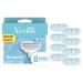 Gillette Venus Smooth Womens Razor Blade Refills, 8 Count, Lubracated to Protect the Skin from Irritation, Basic, 8 Count (Pack of 1) 8ct refill