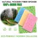 Biodegradable Colored Kitchen Sponge 16-Pack - Non-Scratch Cellulose Dishwashing Sponge - Natural Cleaning Scrub - 16 Count - Buy Online on GoSupps.com