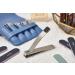 LULUKO 5-Pack Stainless Steel Nail Clippers Set with Leather Case - Adult Fingernail and Toenail Cutters - Buy Online on GoSupps.com