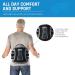 Nu-Form Universal Lower Back Brace - Adjustable LSO Support Belt for Strains Spondylolisthesis & Sciatica Pain Relief - Lumbar Support for Lower Back Pain - International Shipping Available - Buy Online on GoSupps.com