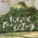 Ginger Ray Happy Birthday Letters Flower Banner Garland Pennant Chain Hanging Decoration 1.5m Letter Banner