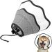 VAVOPAW SCNKRAUSE Dog Neck Protection Collar - Adjustable Soft Waterproof PVC Lightweight Elizabethan Pet Collar for Post-Op Recovery - Size M Gray - International Shipping Available - Buy Online on GoSupps.com