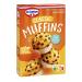 Dr.Oetker muffins 370g baking mix for classic batter with chocolate pieces for preparing 12 juicy muffins including paper backproof baking mixture 380 g (1 Pack)
