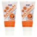 XyliWhite Orange Splash Kids Toothpaste Now Foods 3 oz Gel Pack of 2