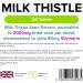 Lindens Milk Thistle Seed Extract 100mg - 120 Tablets | High Strength 2000mg eq | Liver Detox & Support Supplement - Buy Online on GoSupps.com