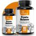 LOODUS prosta complex - 9 coordinated ingredients such as 650mg of pumpkin seed extract 650mg saw palm extract & beta sitosterol - no chemical prostate capsules high - vegan - test size 48