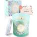 Pear Freesia & English Rose Scented Candle | Long Lasting Aromatherapy Candles | Natural Soy Wood Wick | Refreshing Home Fragrance for Women - Buy Online on GoSupps.com