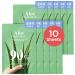 BRING GREEN ALOE 90% Fresh Mask (10 Count) - Daily Skincare Facial Mask Sheet for Soothing Moisturizing Nourishing Sensitive & Irritated skin with Natural Ingredients Vitmain C A D all Natural Fiber Sheet (0.7 fl....
