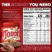 Toddy Chocolate Powder Drink Mix - Breakfast Shake with Vitamins and Proteins Instant Hot and Cold Beverage for Kids & Adults 14.10 Oz (Pack of 1) - Buy Online on GoSupps.com