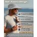 Mens Wide Brim Sun Hat with Neck Flap - Grey Safari Cap for Outdoor Activities | One Size - Buy Online on GoSupps.com