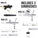 Master Airbrush Cool Runner II Compressor Kit with 3 Airbrushes & 6 Acrylic Paint Set - Buy Online on GoSupps.com