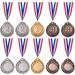 48 Pieces Gold Silver Bronze Winner Medals for Competitions - 2 Inches - Party Olympic Style - Buy Online on GoSupps.com