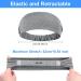 11-Piece Metal & Elastic Headband Set | Non-Slip Sports Hairbands for Men and Women | Ideal for Running, Yoga, Jogging | Unisex Hair Accessories - Buy Online on GoSupps.com