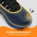 Dream Pairs Kids Sneakers - Waterproof Sports Shoes for Boys & Girls Breathable Running & Fitness Shoes with Velcro Size 32 EU - Dark Blue/Black - Buy Online on GoSupps.com