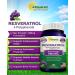 180 Capsules of 100% Natural Resveratrol with Red Wine Extract - Pure Heart Health Supplement - Extra Strength Antioxidant Pills - Buy Online on GoSupps.com