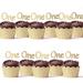PACK of 24pcs Toppers Gold Number One Toppers First Birthday Cake Toppers and Picks Gold Glitter Cake Decorating Toppers One Year Cupcake Topper Decorations Birthday Cake Toppers - Buy Online on GoSupps.com