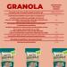 Go-Keto BIO Keto Granola Lemon Poppyseed 6x 290g - Muesli Keto for Breakfast Keto with Coconut Chips Nuts Sunflower Seeds - Buy Online on GoSupps.com