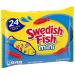 Swedish Fish Mini Soft & Chewy Halloween Candy - 24 Count (Pack of 6) Mixed-Fruit Assortment - Buy Online on GoSupps.com