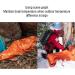 Buy Waterproof Emergency Survival Bivouac Bag - Lightweight Heat-Repellent & Cold Protection - 213x91cm Green & Orange - Buy Online on GoSupps.com
