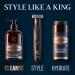 King C. Gillette Beard Shampoo & Face Wash - 350ml | Coconut Water, Argan Oil & Avocado Oil - Buy Online on GoSupps.com