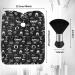 FEBSNOW Professional Hair Cutting Barber Cape - Beard Print & Neck Duster Brush | Best Barber Shop Accessories for Hair Cutting - Buy Online on GoSupps.com