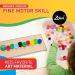 Zelssi Pom Poms Pack - 400 Pompom Balls & Googly Eyes - Vibrant Assorted Colors for DIY Crafts - Buy Online on GoSupps.com