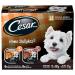 CESAR Home Delights Adult Wet Dog Food - 6 Beef Stew and 6 Hearty Chicken and Noodle Dinner in Sauce 12x100g Trays Beef Stew - Chicken 100 g (Pack of 12)