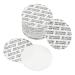 PATIKIL 39mm/1.54" Foam Lid Liner 100 Pack PS Foam Resistant Tamper Pressure Sensitive Seal for Bottle Cap Liners Seals