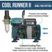 Master Airbrush Cool Runner II Compressor Kit with 3 Airbrushes & 6 Acrylic Paint Set - Buy Online on GoSupps.com