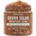 Brown Sugar Natural Body Scrub with Collagen & Stem Cell - Exfoliating & Moisturizing Scrub for Skin, Acne, Cellulite Cream, Scars, Wrinkles, Stretch Marks - Natural Face & Body Polish - Buy Online on GoSupps.com