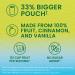 GoGo BIG SqueeZ Kids Snacks - Raspberries & Pears - 20 Pouches - Buy Online on GoSupps.com