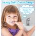 8 Pack Kids Toothbrushes - Soft Bristle Geometric Cloud Designs for Toddlers Ages 2-12 - Multicolor Blue - Buy Online on GoSupps.com