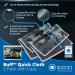 Buff Quick Cloth 2 Pack with Case | Ultrafine Microfiber for Eyeglasses, Phones, Tablets, and Lenses - Buy Online on GoSupps.com