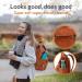 Baby Uma Diaper Bag with Diaper Pad | Large Capacity Backpack with Insulated Bottle Holders & Laptop Compartment | Stylish Synthetic Leather Stroller Bag in Camel Brown - Buy Online on GoSupps.com